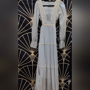70s gunne sax dress